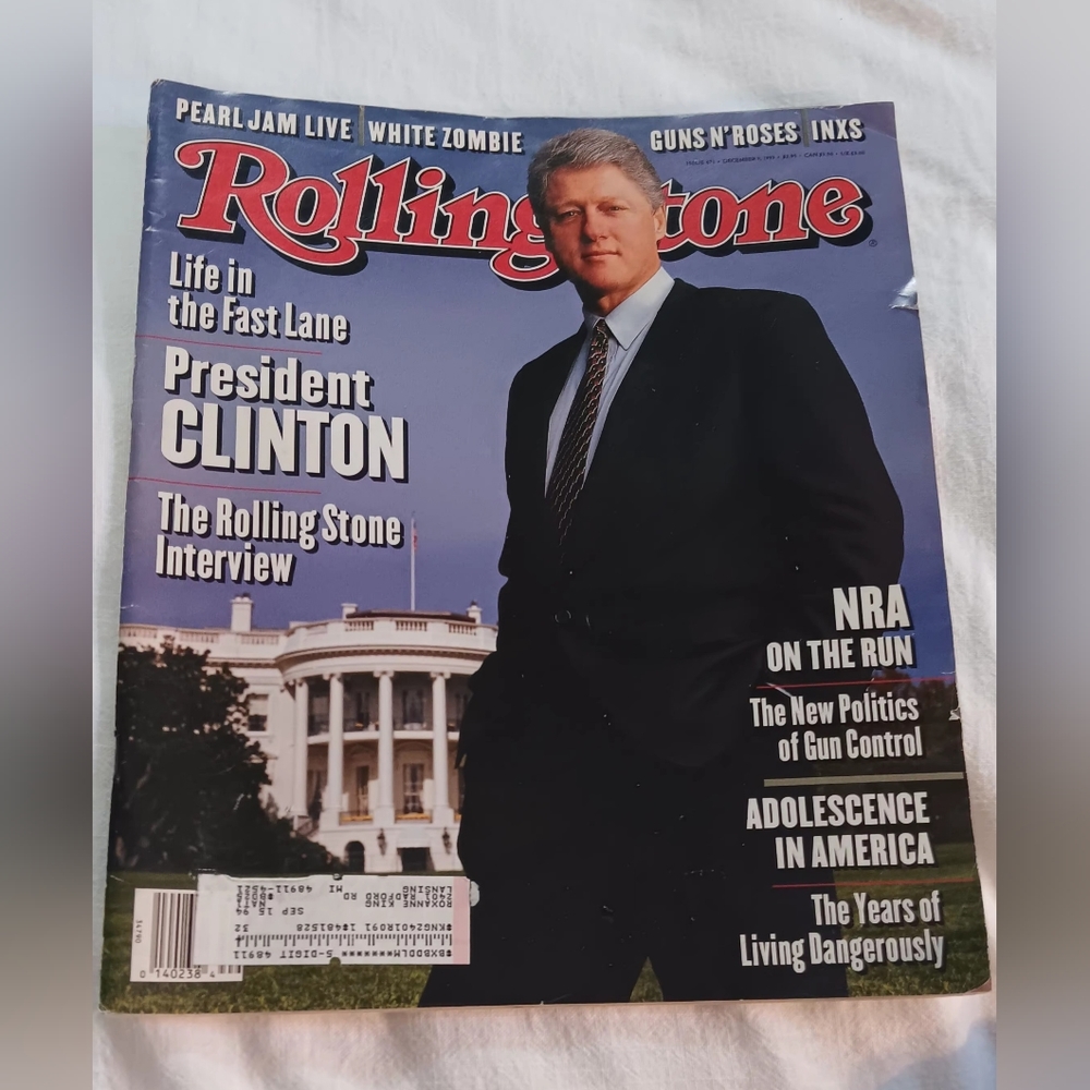 Rolling Stone Bill Clinton 1993